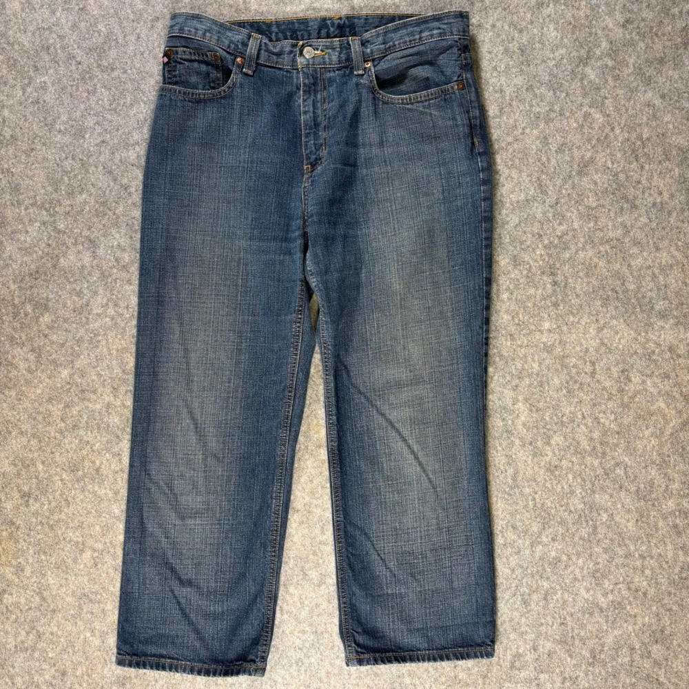 VTG Ralph Lauren Polo‎ Cropped Saturday Jeans 10 Womens Relaxed Loose 33x20 RL